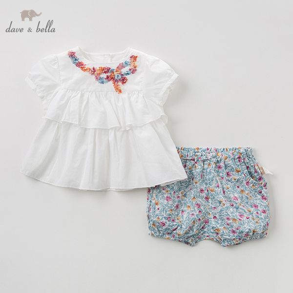 dba9378 dave bella summer baby girl clothing sets cute floral children suits infant clothes girls flowers outfit, White
dba9378 dave bella summer baby girl clothing sets cute floral children suits infant clothes girls flowers outfit, White