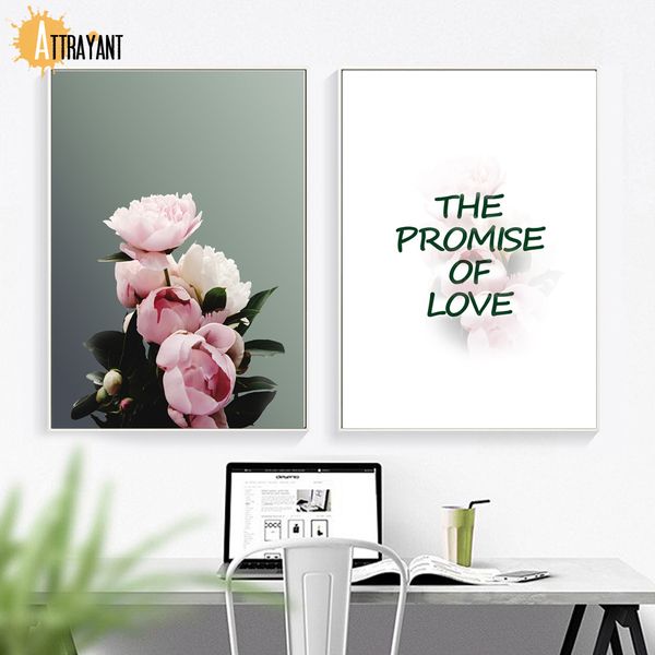 pink peony flower motivational quote wall art canvas painting nordic posters and prints wall pictures for living room home decor
pink peony flower motivational quote wall art canvas painting nordic posters and prints wall pictures for living room home decor
