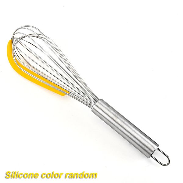 1pc stainless steel manual with scraper eggs 10 inches whisk beater random color
1pc stainless steel manual with scraper eggs 10 inches whisk beater random color