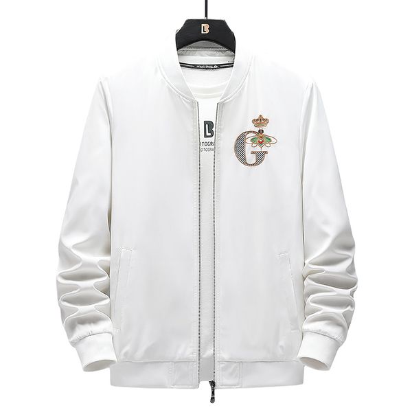 men's designer jacket windbreaker sportswear new spring and autumn casual jacket clothing zipper collar black and white fashion embroid, Black;brown
men's designer jacket windbreaker sportswear new spring and autumn casual jacket clothing zipper collar black and white fashion embroid, Black;brown