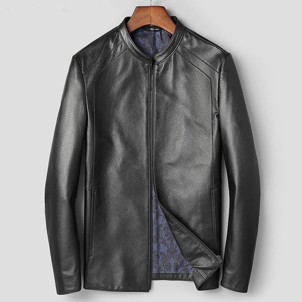 genuine leather jacket men spring autumn real cow leather coat jacket blouson cuir homme 81t999 yy287, Black
genuine leather jacket men spring autumn real cow leather coat jacket blouson cuir homme 81t999 yy287, Black