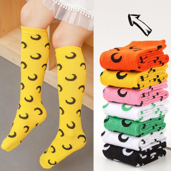 autumn new childrens socks girls fashion moon pattern stockings trendy style colorful knee-length stockings girls street casual socks, Pink;yellow
autumn new childrens socks girls fashion moon pattern stockings trendy style colorful knee-length stockings girls street casual socks, Pink;yellow