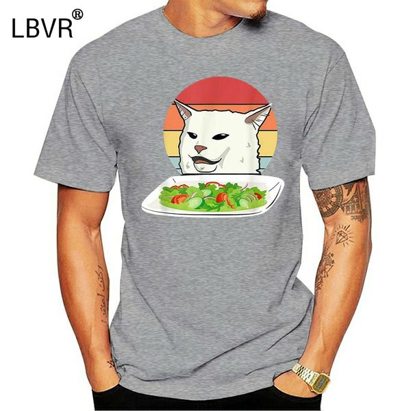 angry women yelling at confused cat at dinner table meme retro men's t-shirt tee new funny tee shirt
angry women yelling at confused cat at dinner table meme retro men's t-shirt tee new funny tee shirt