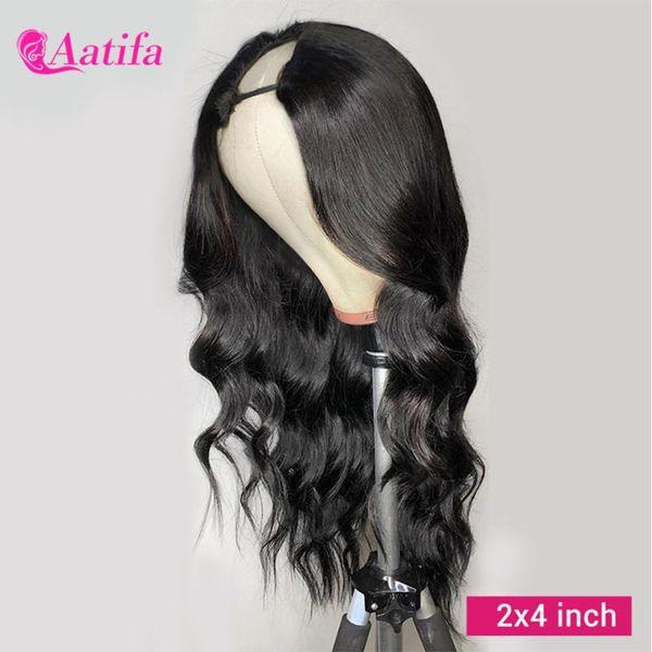lace wigs brazilian human hair body wave u part 180 density glueless wig for black women aatifa, Black;brown
lace wigs brazilian human hair body wave u part 180 density glueless wig for black women aatifa, Black;brown