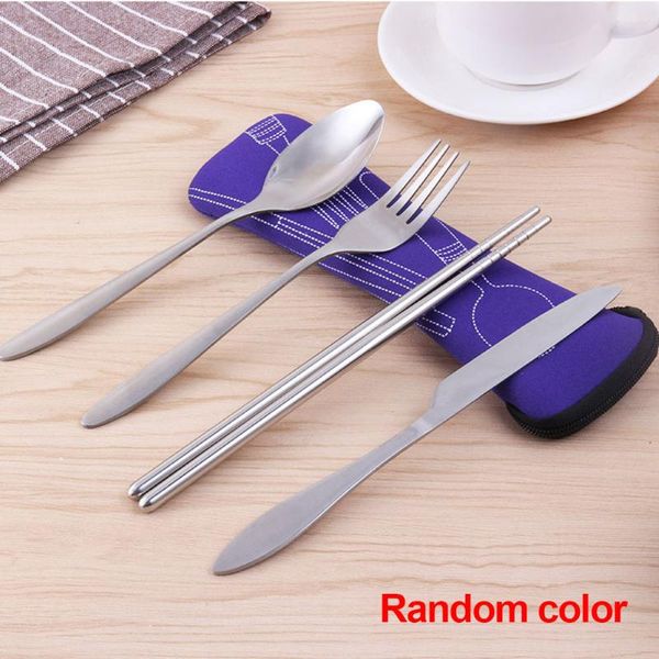 kitchen utensils portable home flatware set travel fork spoon dinner lunch camping chopsticks stainless steel durable cutlery
kitchen utensils portable home flatware set travel fork spoon dinner lunch camping chopsticks stainless steel durable cutlery