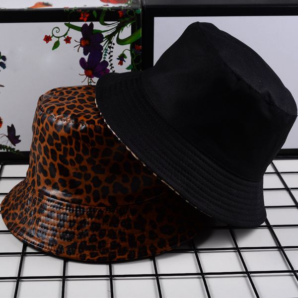 two side leopard black bucket hat for women men reversible panama sun hat summer ladies korean beach fisherman hat, Blue;gray
two side leopard black bucket hat for women men reversible panama sun hat summer ladies korean beach fisherman hat, Blue;gray