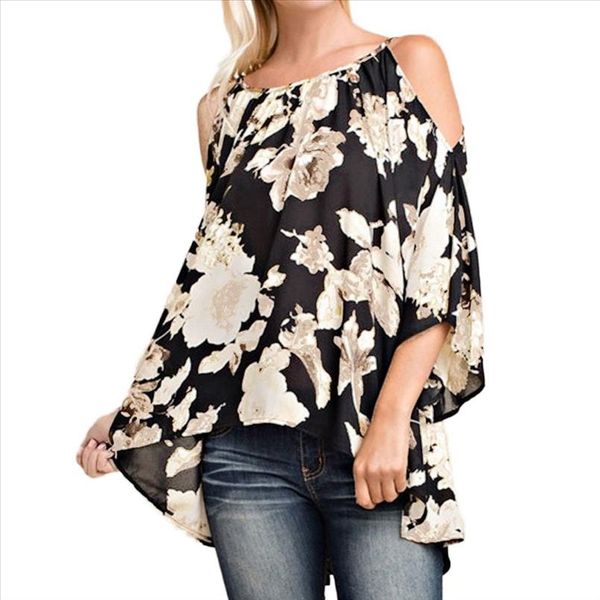 off shoulder summer 2020 women blouse shirts plus size 3xl 4xl 5xl boho floral print 3 4 sleeve blouses female tunic, White
off shoulder summer 2020 women blouse shirts plus size 3xl 4xl 5xl boho floral print 3 4 sleeve blouses female tunic, White
