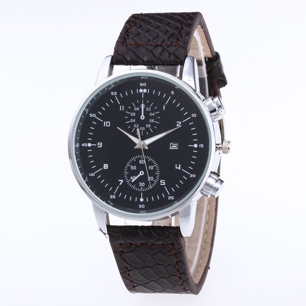 new arrivals timelimited designers selling business sales leather belt watch highend fashion threeeye digital scale calendar quartz, Slivery;brown
new arrivals timelimited designers selling business sales leather belt watch highend fashion threeeye digital scale calendar quartz, Slivery;brown