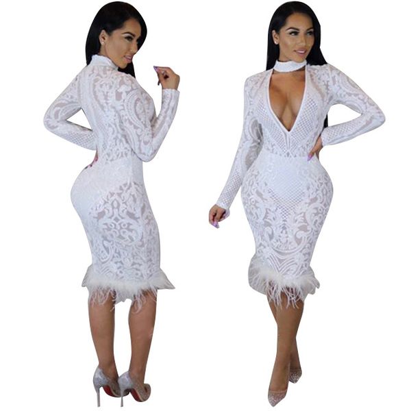 shiny sequin dress with feathers inspired sequin feather hem medium large party club long sleeved cocktail sequin dress, White;black
shiny sequin dress with feathers inspired sequin feather hem medium large party club long sleeved cocktail sequin dress, White;black