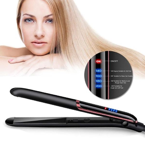 35w professional hair straightener led display ionic flat iron ptc heating hair styling straightener curler, Black
35w professional hair straightener led display ionic flat iron ptc heating hair styling straightener curler, Black