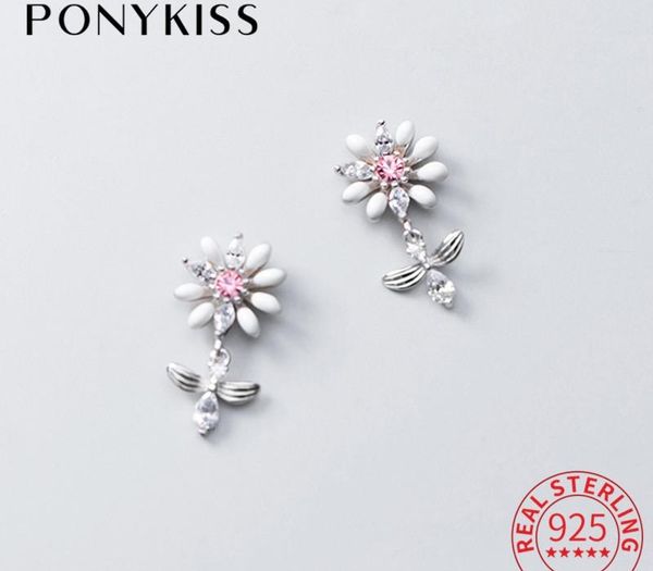 ponykiss genuine s925 sterling silver cute flower zircon stud earrings for women anniversary chic jewelry accessory11, Golden;silver
ponykiss genuine s925 sterling silver cute flower zircon stud earrings for women anniversary chic jewelry accessory11, Golden;silver