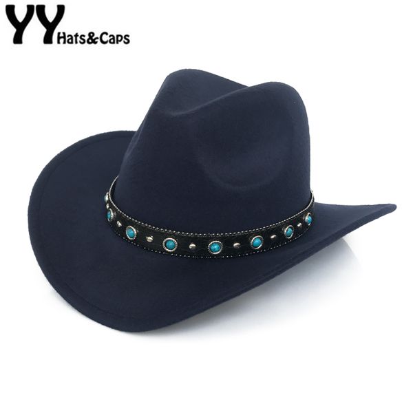 yy blue stone belt western cowboy cap men retro jazz panama hats cowgirl wide brim fedora trilby cap godfather sombrero fd19030, Blue;gray
yy blue stone belt western cowboy cap men retro jazz panama hats cowgirl wide brim fedora trilby cap godfather sombrero fd19030, Blue;gray
