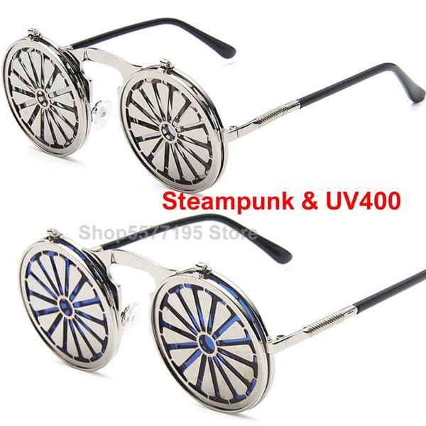 new 2020 classic flip sunglasses men vintage metal steampunk wheel sun glasses male pink mirror reflective double lens uv400, White;black
new 2020 classic flip sunglasses men vintage metal steampunk wheel sun glasses male pink mirror reflective double lens uv400, White;black