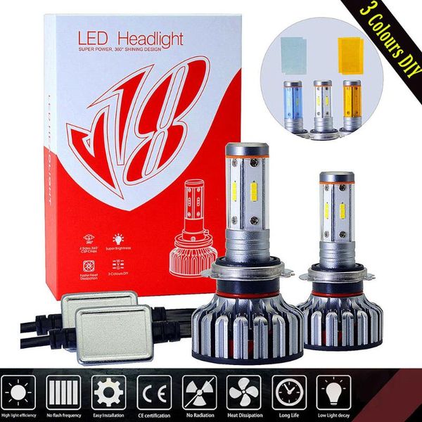 3 цвета h1 / h4 / h7 / h11 / 9005/9006/9012 4 стороны led фара комплекты 3000k / 6000k / 8000k привет / low лучи лампы 120w 12800lm замена
3 цвета h1 / h4 / h7 / h11 / 9005/9006/9012 4 стороны led фара комплекты 3000k / 6000k / 8000k привет / low лучи лампы 120w 12800lm замена