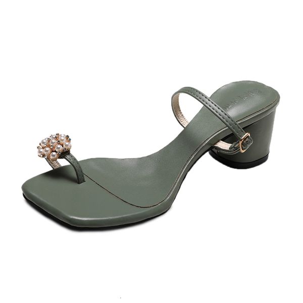2020 fashion pearl slippers women fashion thick beach sandals comfortable casual outside med heels summer flip flop shoes, Black
2020 fashion pearl slippers women fashion thick beach sandals comfortable casual outside med heels summer flip flop shoes, Black
