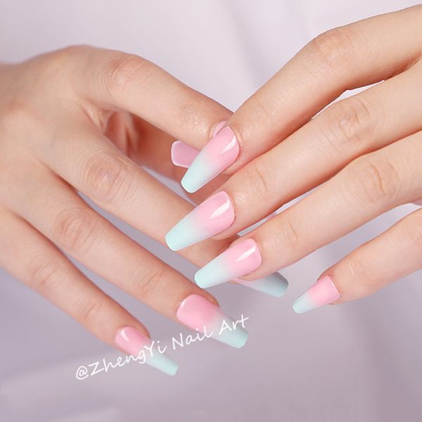 ombre pink fake nails coffin medium long full cover false nails with glue sticker ballerina nepnagels colored french faux ongles, Red;gold
ombre pink fake nails coffin medium long full cover false nails with glue sticker ballerina nepnagels colored french faux ongles, Red;gold