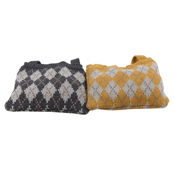 2020 new children's shoulder bag hand woven knitted lattice messenger bag large capacity practical shoulder
2020 new children's shoulder bag hand woven knitted lattice messenger bag large capacity practical shoulder