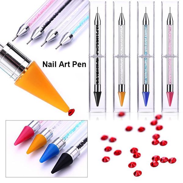 dual-ended nail dotting pen crystal beads handle rhinestone studs picker wax pencil manicure acrylic handle nail art tools, Silver
dual-ended nail dotting pen crystal beads handle rhinestone studs picker wax pencil manicure acrylic handle nail art tools, Silver