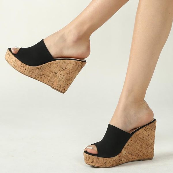 женская мода обувь peep-toe мулы высоких каблуки клин сандалия простая обувь элегантное лето 2020 новый, Black
женская мода обувь peep-toe мулы высоких каблуки клин сандалия простая обувь элегантное лето 2020 новый, Black