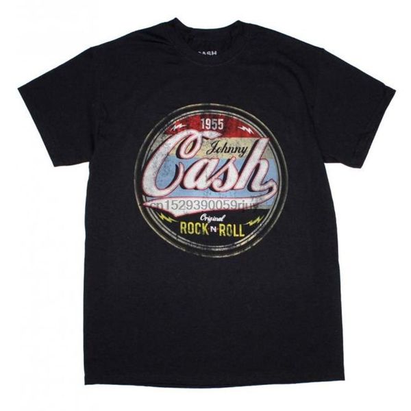 johnny cash original rock and roll t shirt