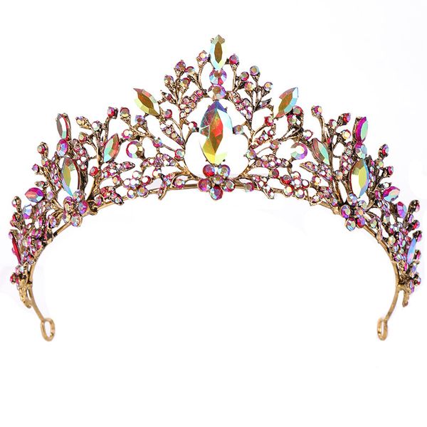 new fashion baroque luxury crystal bridal crown tiaras colour light diadem tiaras for women bride wedding hair accessories, Golden;silver
new fashion baroque luxury crystal bridal crown tiaras colour light diadem tiaras for women bride wedding hair accessories, Golden;silver