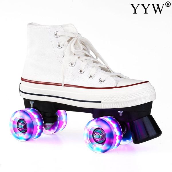professional double row canvas figure roller skates shoes for lovers two line flashing wheels patines adulto
professional double row canvas figure roller skates shoes for lovers two line flashing wheels patines adulto