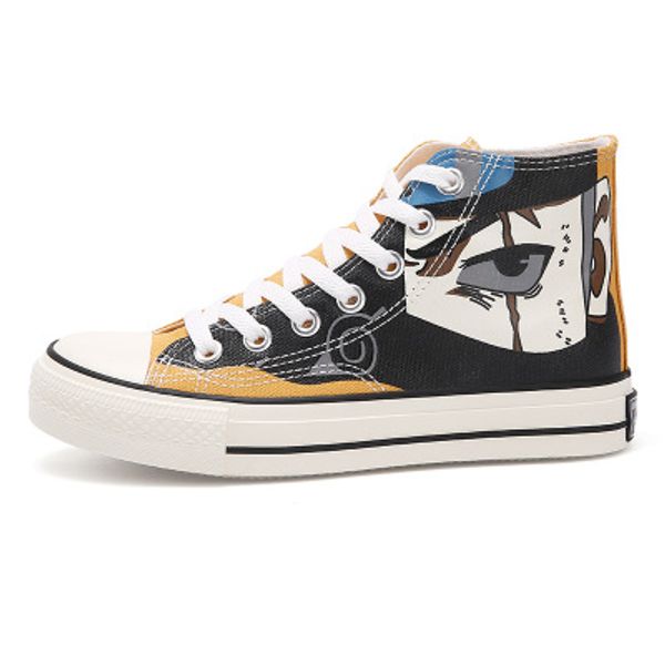 2020 spring and autumn new hand-painted high-canvas shoes casual all-match large size flat bottom shoes women's, Black
2020 spring and autumn new hand-painted high-canvas shoes casual all-match large size flat bottom shoes women's, Black