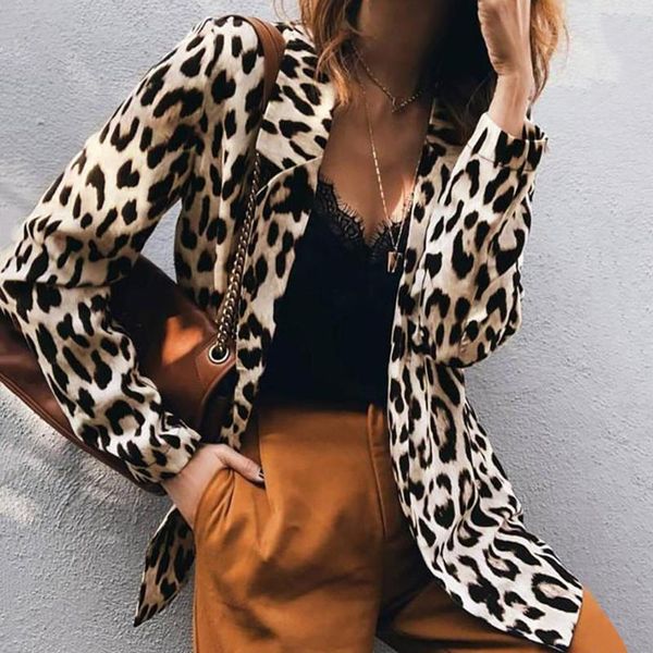 women's suits & blazers 2021 plus size autumn thin coat women casual long sleeve leopard print party outerwear ladies cardigan jackets, White;black
women's suits & blazers 2021 plus size autumn thin coat women casual long sleeve leopard print party outerwear ladies cardigan jackets, White;black