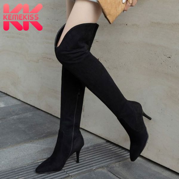 boots kemekiss size 30-43 women over knee tassle thin high heel winter shoes woman warm zip long boot lady party footwear, Black
boots kemekiss size 30-43 women over knee tassle thin high heel winter shoes woman warm zip long boot lady party footwear, Black