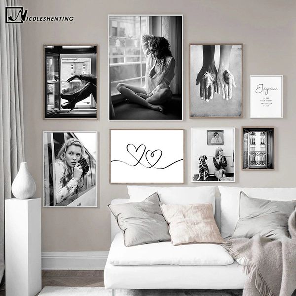 fashion poster black white lady window classical print wall art canvas painting pgraphy modern girl room decoration picture
fashion poster black white lady window classical print wall art canvas painting pgraphy modern girl room decoration picture