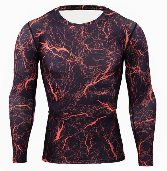 men's t-shirts long-sleeved running sports and leisure cycling camouflage tights breathable quick-drying t-shirt, White;black
men's t-shirts long-sleeved running sports and leisure cycling camouflage tights breathable quick-drying t-shirt, White;black