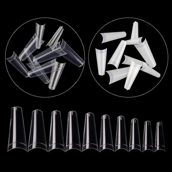 100pc/bag long french fake nails tips clear nature color abs half cover ballerina fasle nails manicure acrylic nail art tools, Red;gold
100pc/bag long french fake nails tips clear nature color abs half cover ballerina fasle nails manicure acrylic nail art tools, Red;gold