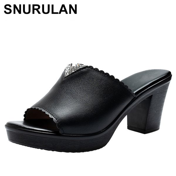 snurulan 2020 women slipper fashion open toe real leather high heels non-slip comfortable summer ladies flip flop, Black
snurulan 2020 women slipper fashion open toe real leather high heels non-slip comfortable summer ladies flip flop, Black