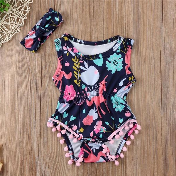 newborn baby girls bodysuits sleeveless floral baby girls clothes headband 2pcs baby summer outfits, Blue
newborn baby girls bodysuits sleeveless floral baby girls clothes headband 2pcs baby summer outfits, Blue