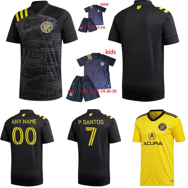new 2020 mls columbus soccer jerseys zardes zelarrayan nagbe p. santos away black mens football shirt kids kit soccer uniforms 20 21, Black;yellow
new 2020 mls columbus soccer jerseys zardes zelarrayan nagbe p. santos away black mens football shirt kids kit soccer uniforms 20 21, Black;yellow