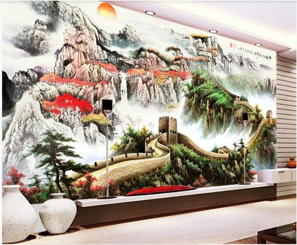 3d wallpaper custom p mural on the wall chinese style great wall mountain scenery home decor 3d wall murals wallpaper for living room
3d wallpaper custom p mural on the wall chinese style great wall mountain scenery home decor 3d wall murals wallpaper for living room
