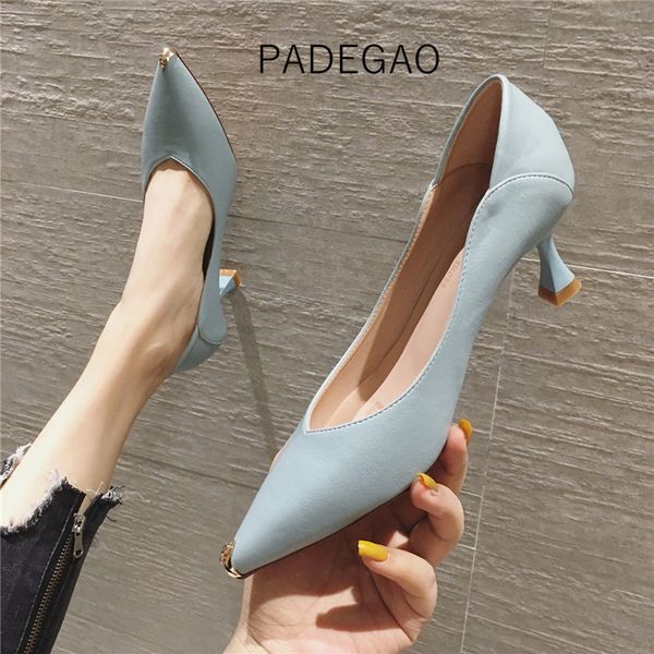 2020 women shoes black official high-heeled concise metal decoration elegant fashion women's shoes
2020 women shoes black official high-heeled concise metal decoration elegant fashion women's shoes