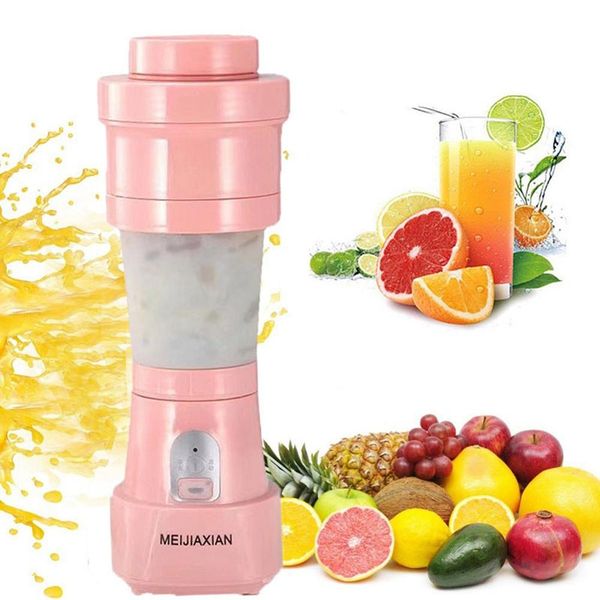 folding juice blender portable usb juicer cup mixing machine baby fruit mixer kitchen tool pink
folding juice blender portable usb juicer cup mixing machine baby fruit mixer kitchen tool pink