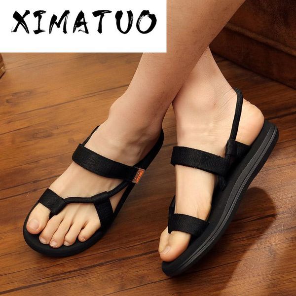 sandals men summer beach shoes roma leisure breathable gladiator male flip flops zapatos hombre, Black
sandals men summer beach shoes roma leisure breathable gladiator male flip flops zapatos hombre, Black