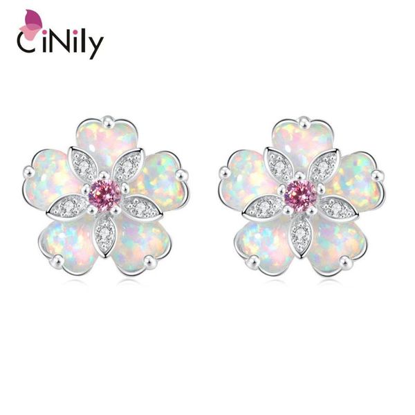 cinily white & blue & green fire opal stone stud earrings silver plated flower flora cherry blossom spring bohemia boho jewelry, Golden;silver
cinily white & blue & green fire opal stone stud earrings silver plated flower flora cherry blossom spring bohemia boho jewelry, Golden;silver