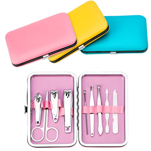 9pcs/set stainless steel nail clipper cutter kit nail clipper trimmer with pu leather case nail cutter art tools set kits
9pcs/set stainless steel nail clipper cutter kit nail clipper trimmer with pu leather case nail cutter art tools set kits