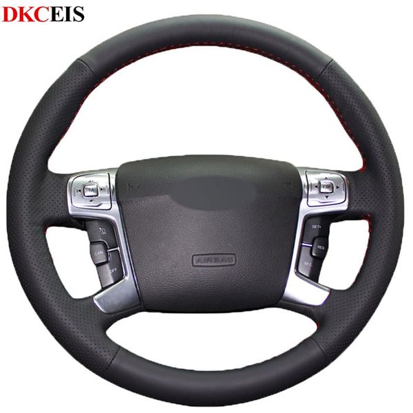 steering wheel covers diy hand-stitched black soft pu artificial leather car cover for mondeo 4 2007-2012 s-max 2008
steering wheel covers diy hand-stitched black soft pu artificial leather car cover for mondeo 4 2007-2012 s-max 2008