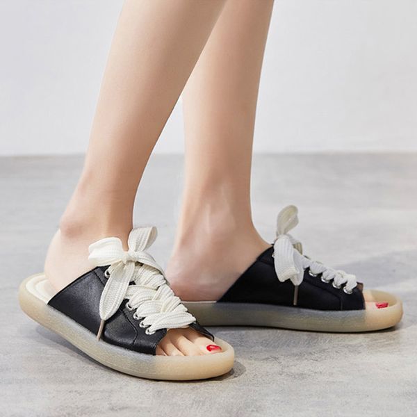 sandals 2021 genuine leather shoes women fashion ladies summer holiday beach slip-on thick sole a2418, Black
sandals 2021 genuine leather shoes women fashion ladies summer holiday beach slip-on thick sole a2418, Black