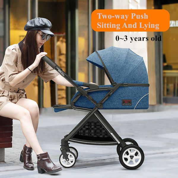 baby stroller two way puch sitting lying infant trolley portable baby carriage rubber four-wheel absorber stroller
baby stroller two way puch sitting lying infant trolley portable baby carriage rubber four-wheel absorber stroller