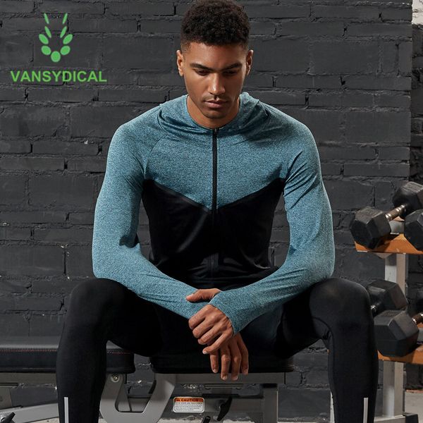 running jackets vansydical sports jacket men quick dry workout gym hoodies long sleeve outdoor fitness training cycling sportswear, Black;red
running jackets vansydical sports jacket men quick dry workout gym hoodies long sleeve outdoor fitness training cycling sportswear, Black;red