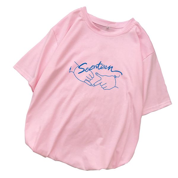 kpop t-shirts casual korean seventeen t shirt women short sleeve harajuku streetwear loose tee shirt femme tumblr camiseta mujer, White
kpop t-shirts casual korean seventeen t shirt women short sleeve harajuku streetwear loose tee shirt femme tumblr camiseta mujer, White