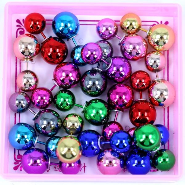 stud vintage forever elegant lady 2021 fashion double faced uv ball earrings 10pairs/lot 10mm mix colors, Golden;silver
stud vintage forever elegant lady 2021 fashion double faced uv ball earrings 10pairs/lot 10mm mix colors, Golden;silver