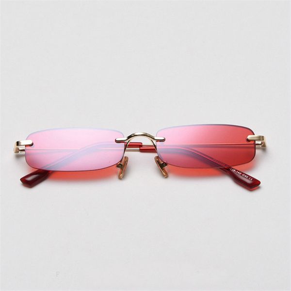 sunglasses small rectangle women rimless square sun glasses men summer style female metal rack retro uv red clear, White;black
sunglasses small rectangle women rimless square sun glasses men summer style female metal rack retro uv red clear, White;black