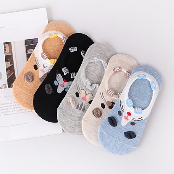 10 pieces = 5 pairs/lot women's invisible socks summer cute harajuku animal sock cat bear rabbit funny low cut ankle happy socks, Black;white
10 pieces = 5 pairs/lot women's invisible socks summer cute harajuku animal sock cat bear rabbit funny low cut ankle happy socks, Black;white