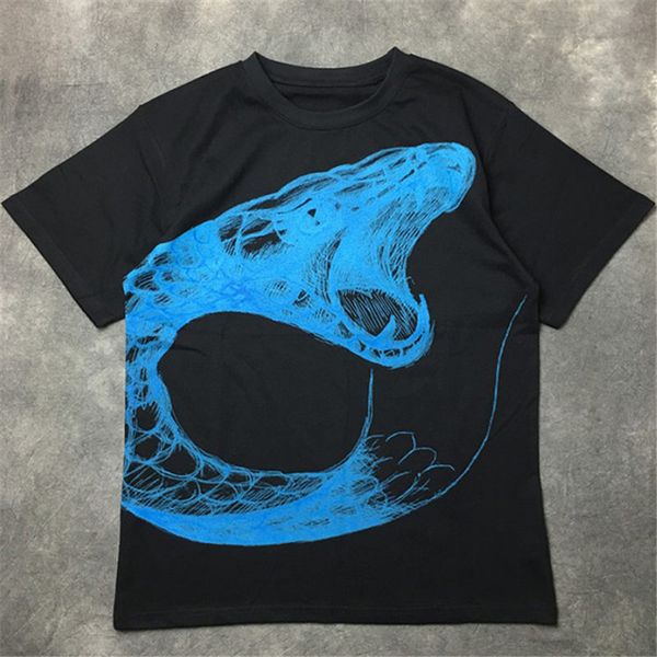 fashion mens t shirt 2020 famous street snake print pullover polos short sleeve shirts men women couples style hip hop tee, White;black
fashion mens t shirt 2020 famous street snake print pullover polos short sleeve shirts men women couples style hip hop tee, White;black